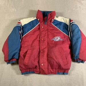 Colorado Avalanche Jacket Youth Small Reversible Red‎ Blue NHL Hockey Pro Tuff